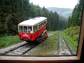 Spezialwagen der Oberweibacher Bergbahn