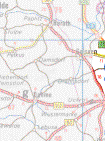 Landkarte Spreewald (2); Map Spreewald (2)